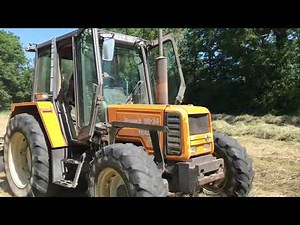 Andainage 2020 // Renault 90-34 // Chasse pêche agriculture