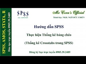 SPSS Tutorial | Practice Statistics Crosstabs, Chi-Square Test (Chi-Square in SPSS)