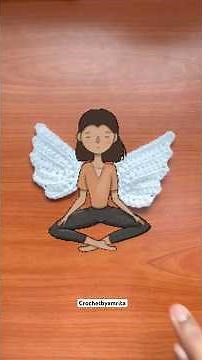 Crochet easy wings 😍 easy tutorial for beginners ❤️full tutorial on my YouTube😄 🧿open for q&a.