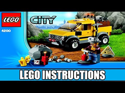 LEGO Instructions | City | 4200 | Mining 4x4