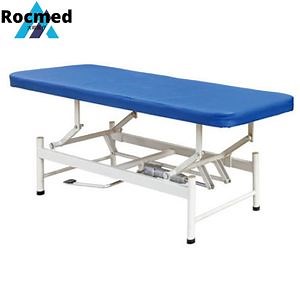 [Hot Item] Multi Function Hydraulic Height Adjustable Examination Table, Hospital Medical Office Furniture Factory Wholesale Treatment Medical Exam Medical Table