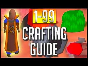 RS3 RuneScape 3 | 1-99 Crafting Guide | thebudgetyoutuber | 2024
