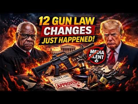 12 Gun Law Changes Just Happened and Media Is Completely Silent