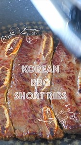 Korean BBQ Short Ribs You’ll Love (LA Galbi Recipe)! 😍 📝 Full Video Printable Recipe: https://cicili.tv/la-galbi-korean-bbq-short-ribs/ Serves: 4 Prep time: Overnight Cook time: 10 minutes Beef and marinade: 2 pounds beef short ribs, flanken cut 1 Korean pear, cut into small pieces, pureed ¾ onion, cut into small pieces, pureed 6 garlic cloves, pureed 2 slices ginger, pureed 1 kiwi, pureed ¼ cup water ½ cup soy sauce 4 tablespoons rice wine 4 tablespoons honey 2 tablespoons sesame oil 1/4 teas