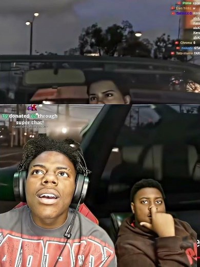IShowSpeed in GTA 6 Trailer 2😱 #gta6 #ishowspeed #shorts