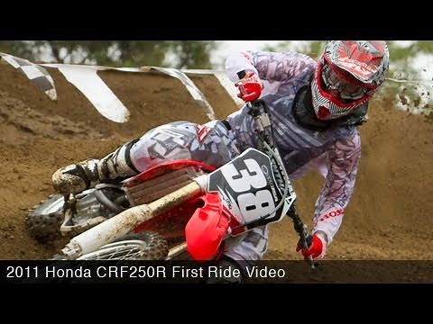 MotoUSA 2011 Honda CRF250R First Ride