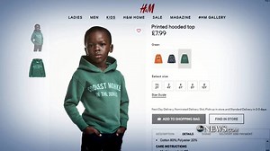 UNDER FIRE: H&M apologized and removed a controversial ad, which shows a black child wearing a hoodie that reads, “coolest monkey in the jungle.” | World News Now