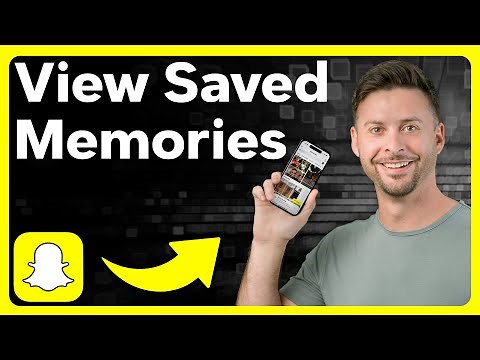 How To See Saved Memories On Snapchat
