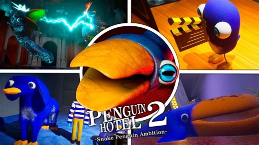 恐怖游戏[企鹅旅馆2]全Boss+结局