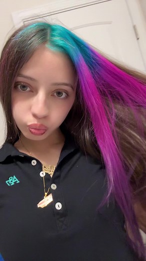 Unicorn Hair Dye Transformation with Multicolored Styles