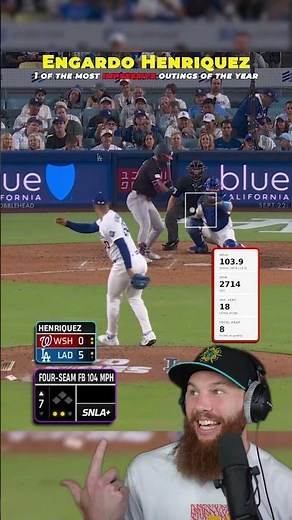 Henriquez strikes em out without throwing a pitch 🤯 #mlb #baseball