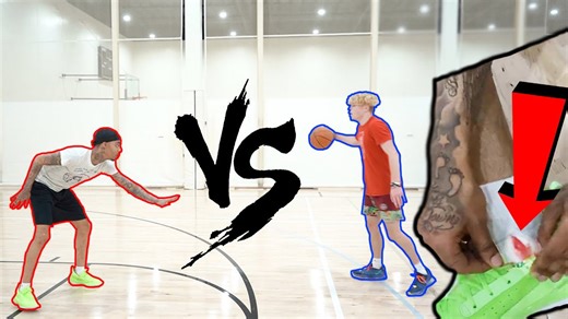 I Made FlightReact's Ankle Bleed... 1v1 Basketball!