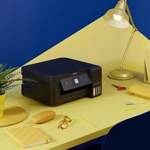 With up to 72 ink cartridges worth of ink included with the printer,...