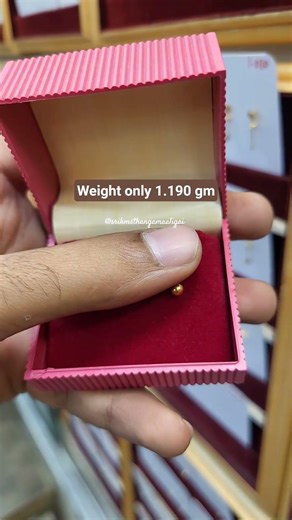 1 gram gold new stud earrings 😍 #shortsfeed #gold #earrings #jewellery