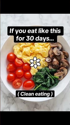 Eating clean food for 30 days… MIND BLOWING! #cleaneating #weightloss #healthyfood #fastic #first