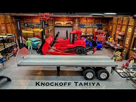 1 14 Hercules Flatbed Semi Trailer Build, RC Construction