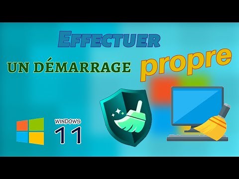 Effectuer un démarrage propre avec Windows 11