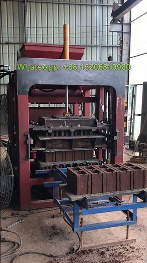 machine a parpaing block briques bloc de ciment beton qt4-18 automatic hollow block machine price