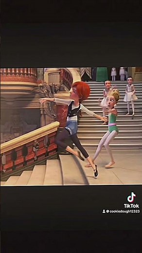 Ballerina scene #leap #ballerina #shorts #dance #edit