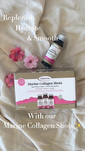Radiance Pure Marine Collagen Shots for Firmer, Radiant Skin