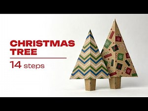 Origami Christmas tree. How to Make an Easy Origami Christmas tree | DIY Paper Christmas Tree