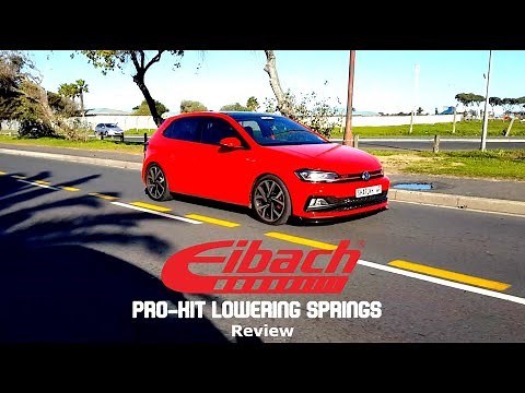 Eibach Pro-Kit Lowering Springs Review-VW Polo GTI AW