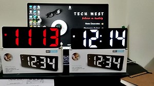 1K views · 6.5K reactions | LED smart clock has multiple feature like room temperature, smart alarm, voice control, three level brightness system and much more. Decorate your room with smart gadget. Order Now. #homedecor #ledclock #clock | TECH NEST | Facebook