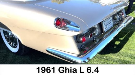 1961 Ghia L6.4 Coupe From the 2023 Arizona Concours – A Stunning Classic