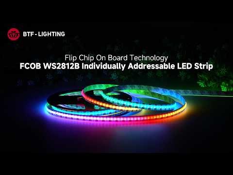 BTF-LIGHTING: ✨UL-Certified FCOB WS2812B LED Strip✨⭐