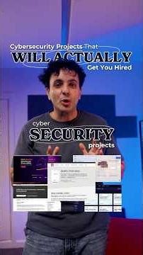 Cyber Security Projects that gets you HIRED.