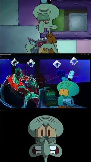 FNF: Mistful Crimson Morning 2025 [Wave 1] // SpongeBob Mod // Song "Surrogate" #shortvideo #shorts