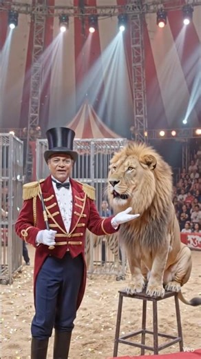 I’m a circus ringmaster controlling wild animals! #funny #ytshorts #viral #shorts