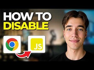 How To Disable Or Enable Javascript In Google Chrome | Tutorial 2026