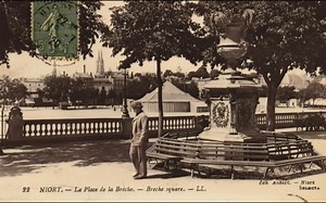 #Niort. Quand les anciennes cartes postales de Niort prennent vie. | E.Niort infos