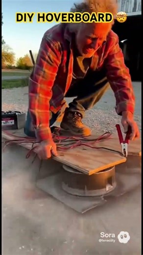 MAD Scientist DIY Hoverboard 😳