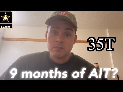 My Army 35T AIT Experience (so far)