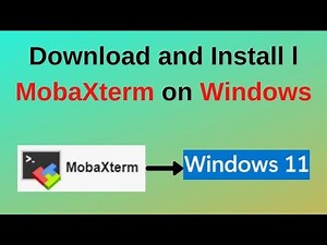 How to install mobaxterm in windows 11