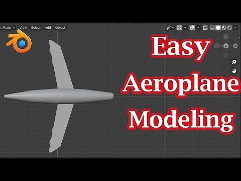 Model Aeroplane or Aircraft | Fighter Jet For Game Design | Easy Tutorial | Blender Eevee & Cycles