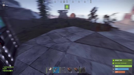 random band comes to our base - Clipped Rust with Medal.tv