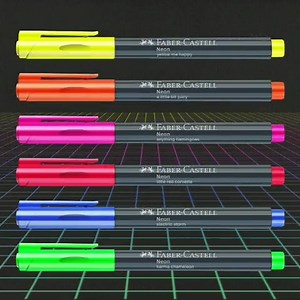  Elevate your creativity with Faber-Castell's Neon markers! ...
