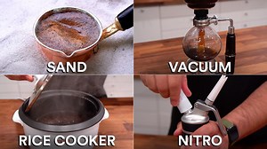 Every Way to Make Coffee – 15 Brewing Methods Tested!