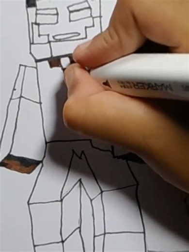 Exploring Herobrine in Minecraft Art and Drawings