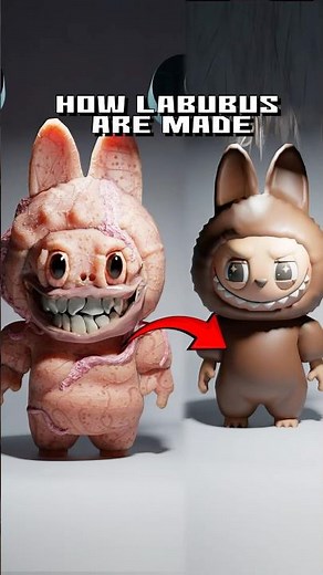 labubus origin story, how they are made #labubu