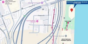 Amtrak rail construction impacts entrance to museum