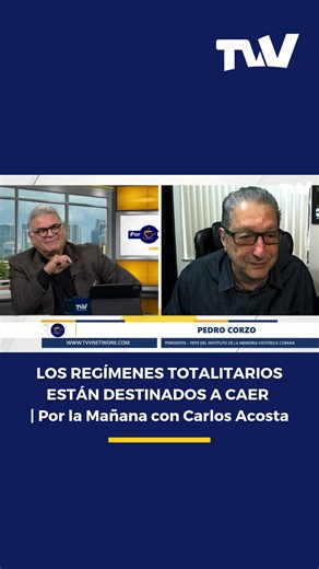 𝗧𝗩𝗩 📺🎥 on Instagram: "Durante su entrevista en Por la Mañana en América con Carlos Acosta, Pedro Corzo, presidente del Instituto de la Memoria Histórica Cubana, sostiene que la situación venezolana no tiene precedentes históricos comparables en América Latina. Descarta paralelismos con República Dominicana o Panamá y subraya que identificar a un gobernante como “narcodictador” solo encuentra un antecedente parcial en el caso de Manuel Noriega, pero sin reproducir la complejidad estructural