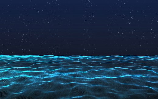 AE Form插件制作粒子海洋