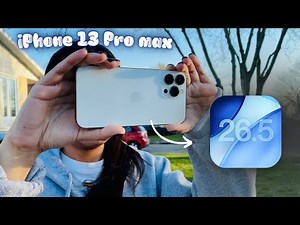 iPhone 13 Pro Max iOS 26.5 Review 🔥 Battery, Bugs & Performance Tested!