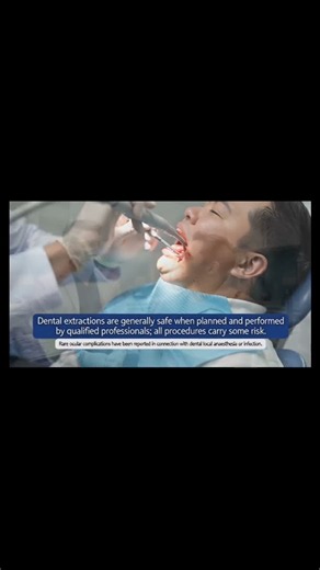 Does removing a tooth damage your eyesight? 👀🦷 Let's bust this myth!"