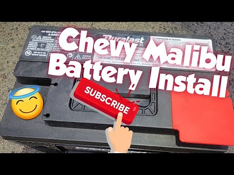 How to: Install a New Battery 2016 Chevrolet Malibu