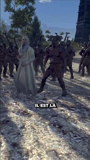 Il n'a laissé aucune chance à Saroumane